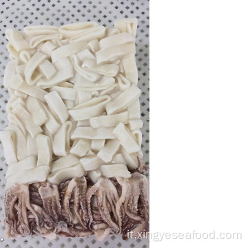 Anelli di calamari congelati e tentacoli Todarodes Pacificus T+R